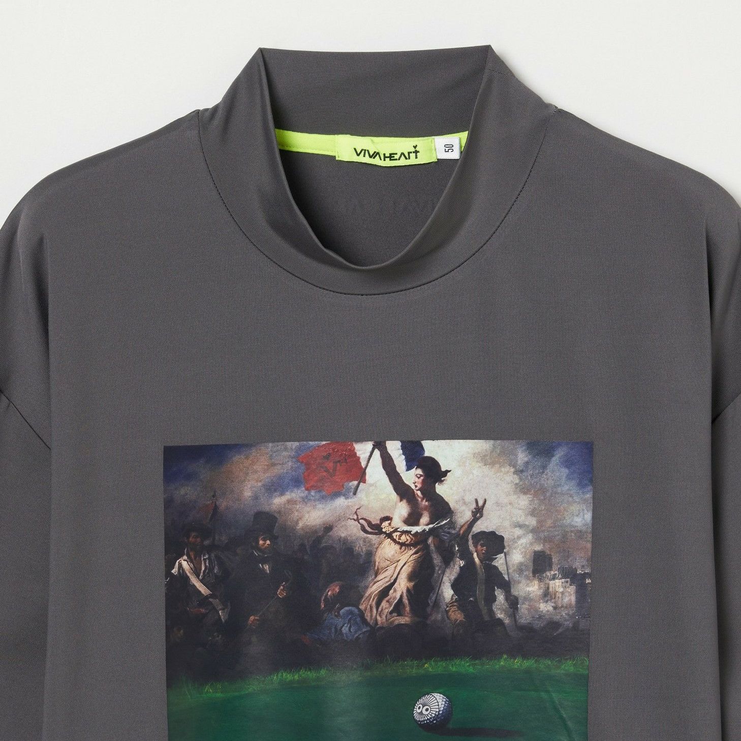 ビバハートのハイネックシャツ