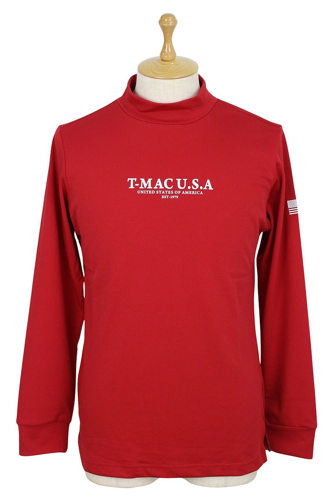 ティーマックのハイネックシャツ