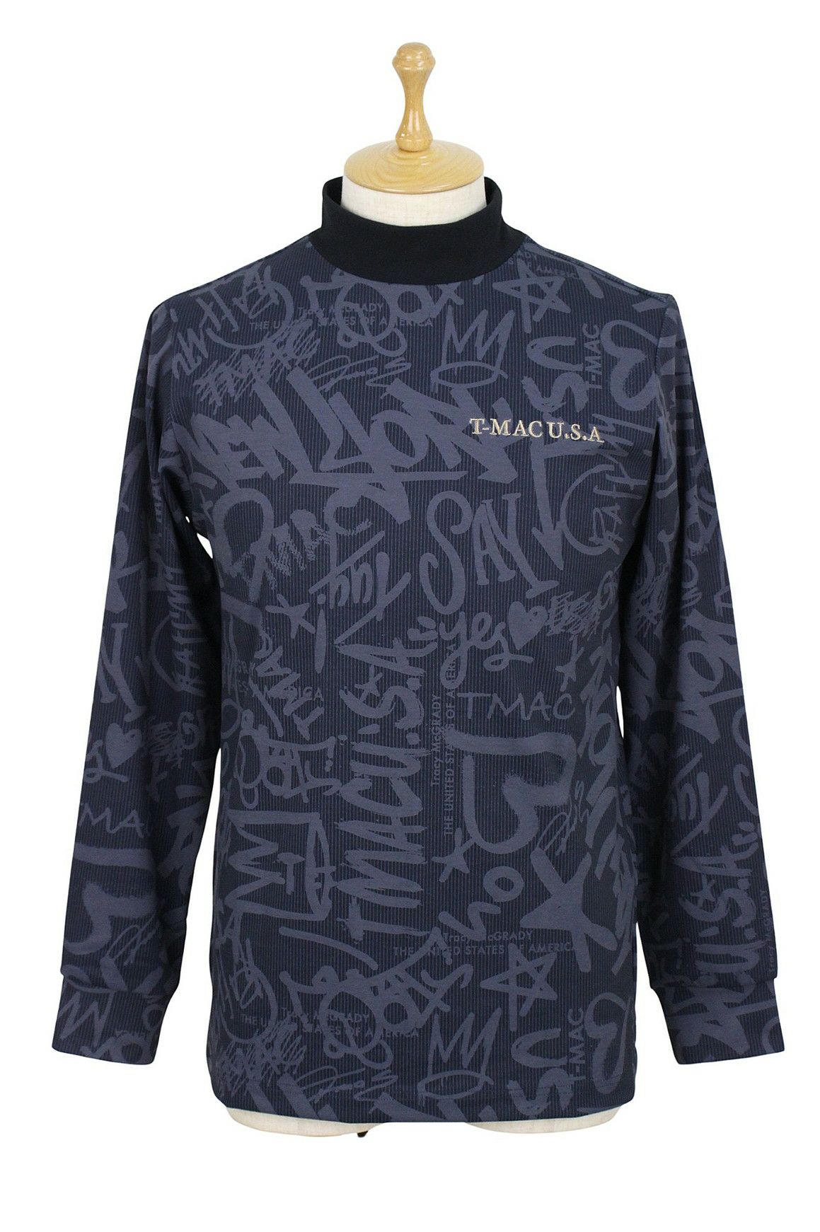 ティーマックのハイネックシャツ