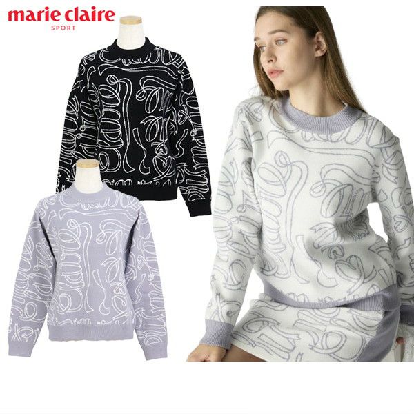 タグ付 マリクレール ゴルフウェア レディース セットアップ 上下セット 3点 Marie Claire（マリ クレール） レディース ゴルフセット（クラブ6本＋