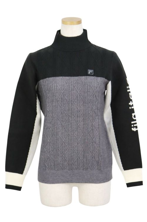 FILA - 新品　フィラゴルフ　セーター FILA GOLF フィラゴルフ ゴルフウェア レディース ニット