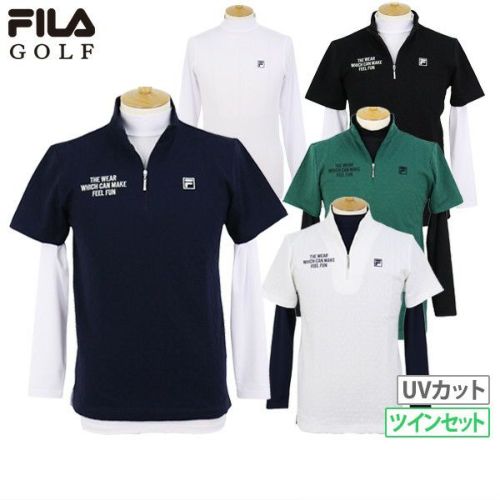 ポロシャツ メンズ フィラ フィラゴルフ FILA GOLF 2025 秋冬