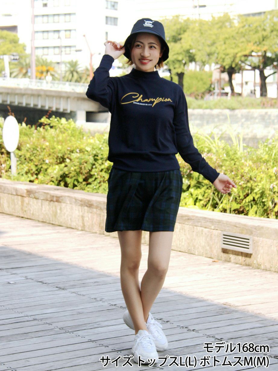 チャンピオンゴルフ日本正規品のハイネックシャツ