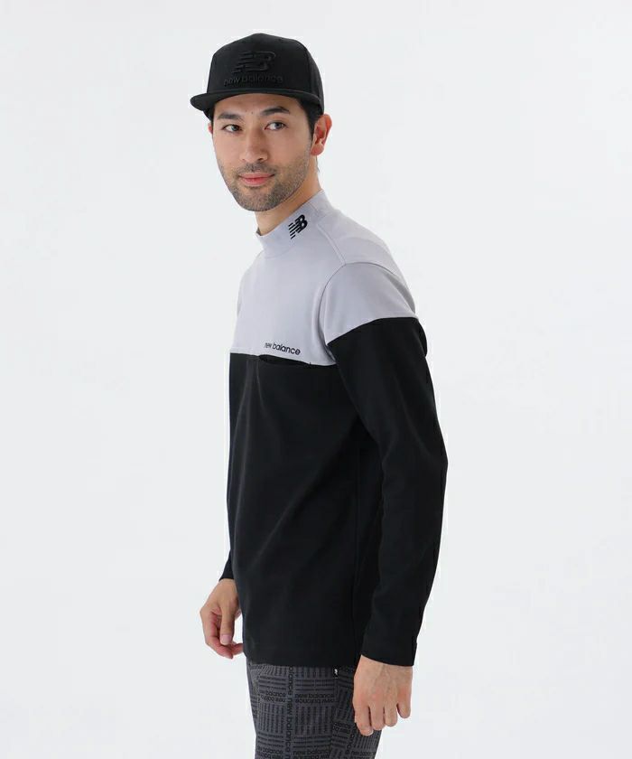 ニューバランスゴルフのハイネックシャツ