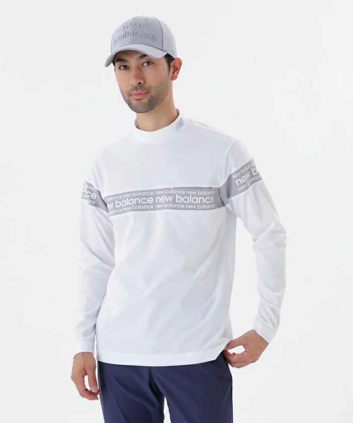 ニューバランスゴルフのハイネックシャツ