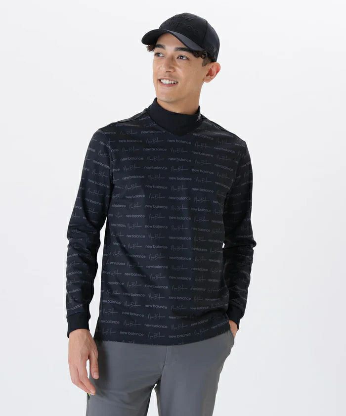 ニューバランスゴルフのハイネックシャツ