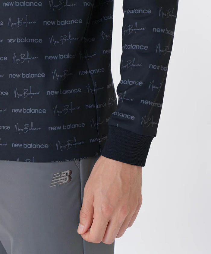 ニューバランスゴルフのハイネックシャツ