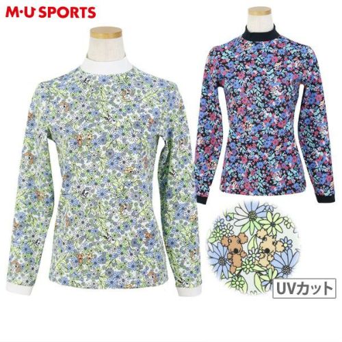 ハイネックシャツ レディース MUスポーツ エムユー スポーツ M.U