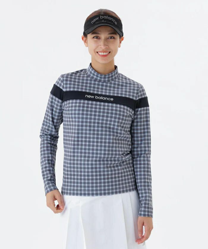 ニューバランスゴルフのハイネックシャツ