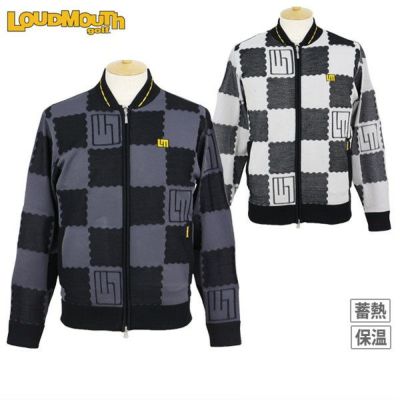 ニットブルゾン メンズ ラウドマウス ゴルフ LOUDMOUTH GOLF 日本正規