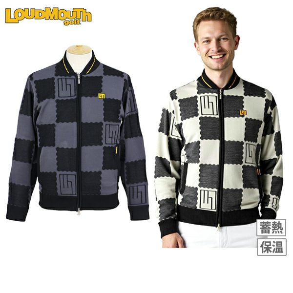 ラウドマウスのニットブルゾン