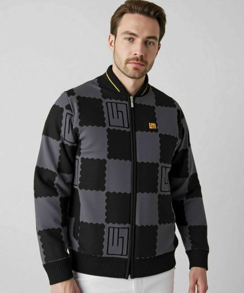 30％OFFセール】ニットブルゾン メンズ ラウドマウス ゴルフ LOUDMOUTH