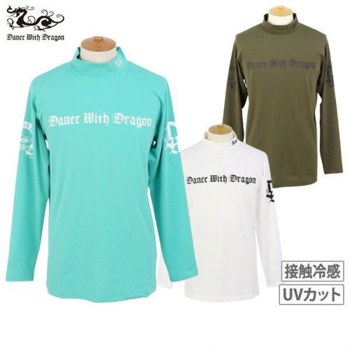 【大感謝祭P10倍】【送料無料】ハイネックシャツ メンズ ダンスウィズドラゴン ダンス ウィズ ドラゴン DANCE WITH DRAGON DWD 2025 秋冬 新作 ゴルフウェア d1-180113 大感謝祭P10倍】ハイネックシャツ メンズ ダンスウィズドラゴン DANCE
