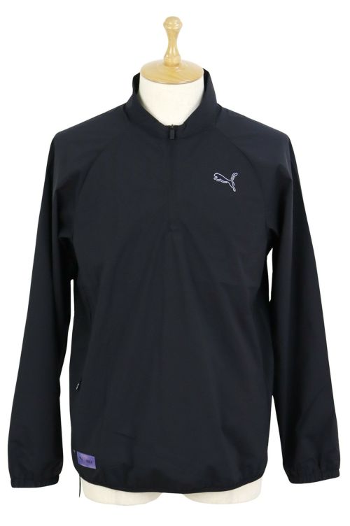PUMAメンズゴルフ用アウター（防寒仕様）Mサイズ PUMA プーマ ゴルフウェア メンズ ハイパーストレッチ プリント