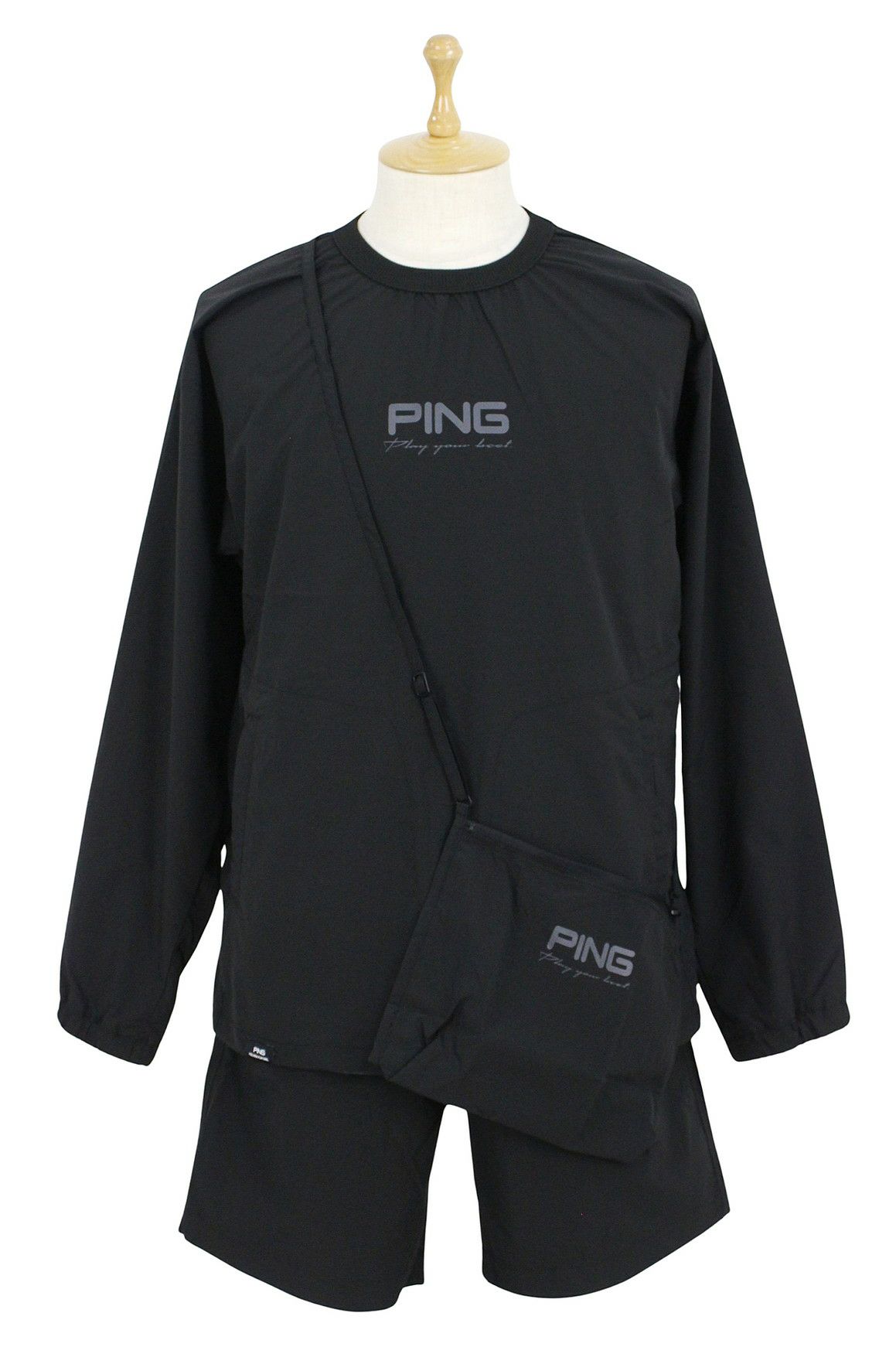 ピンのブルゾンパンツ上下セット