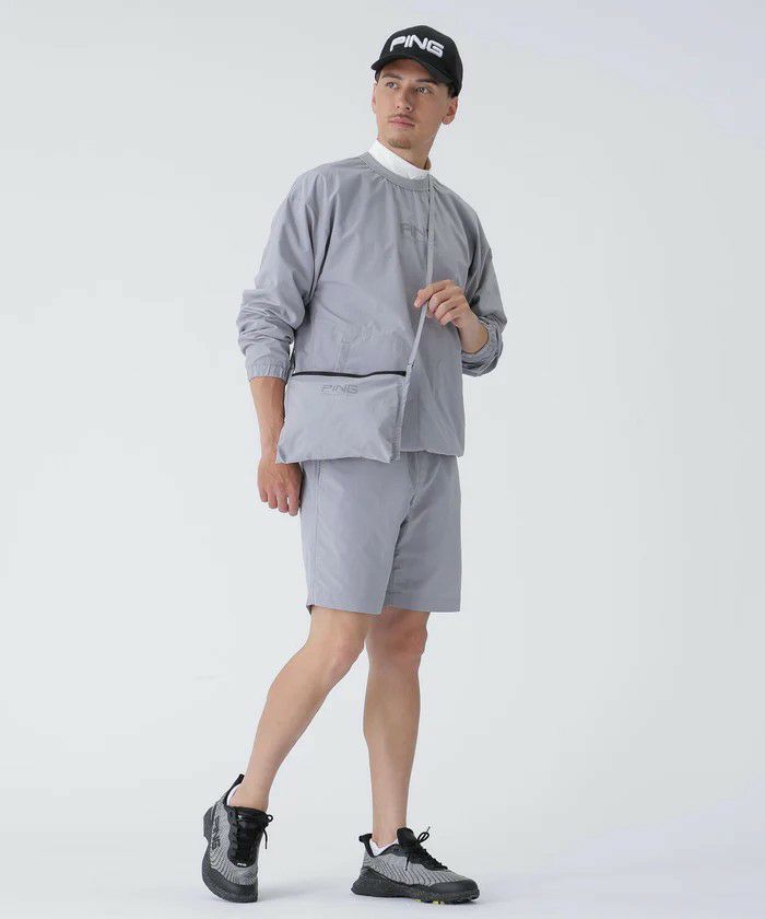 ピンのブルゾンパンツ上下セット