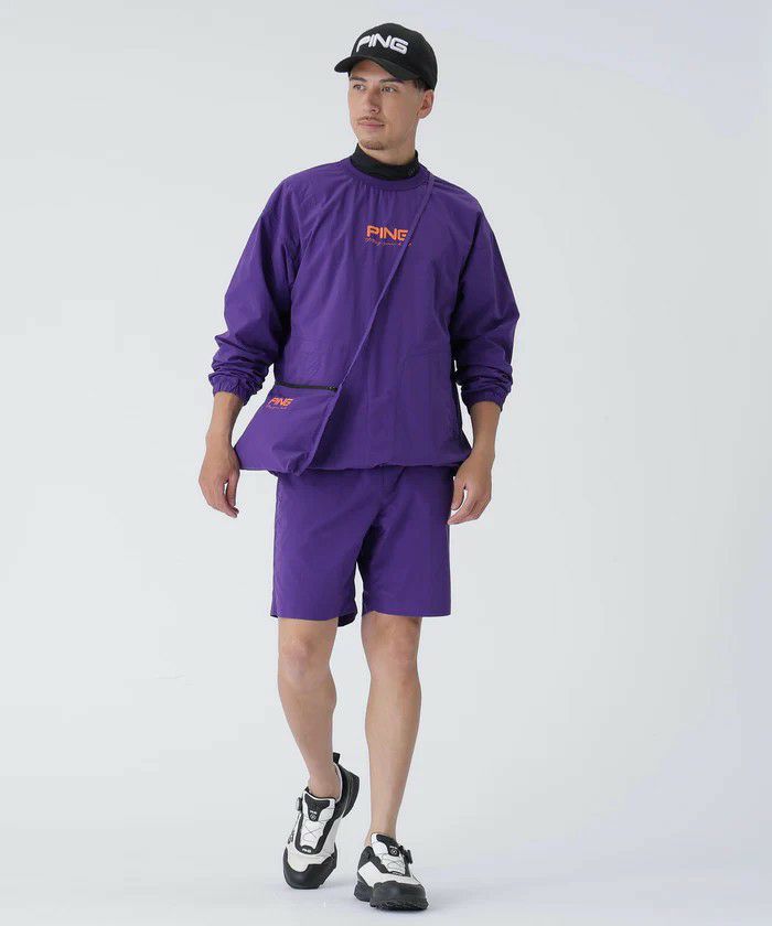 ピンのブルゾンパンツ上下セット