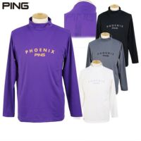 30％OFFセール】ハイネックシャツ メンズ ピン PING 2025 秋冬 新作