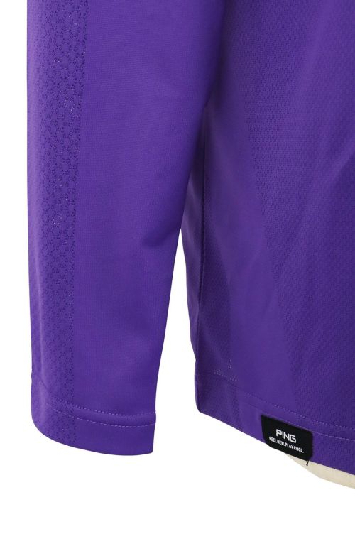 大感謝祭P10倍】ハイネックシャツ メンズ ピン PING 2025 秋冬 新作