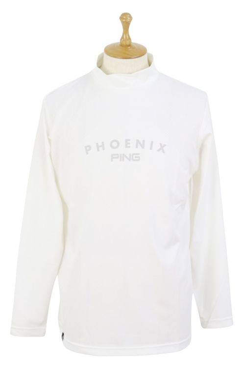 大感謝祭P10倍】ハイネックシャツ メンズ ピン PING 2025 秋冬 新作
