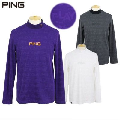 ピン PING 2025 春夏 新作 ハイネックシャツ メンズ ゴルフウェア ピン PING 2025 春夏 新作 ハイネックシャツ メンズ ゴルフウェア