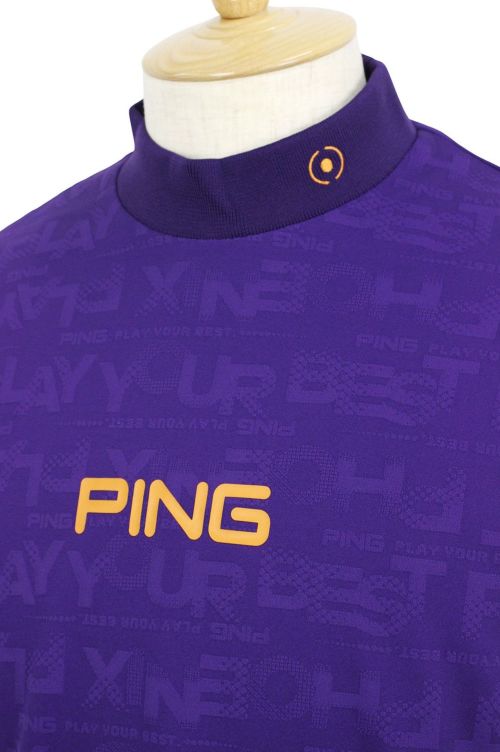 ハイネックシャツ メンズ ピン PING 2025 秋冬 新作 ゴルフ