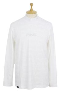 ピン PING 2025 春夏 新作 ハイネックシャツ メンズ ゴルフウェア 30％OFFセール】ハイネックシャツ メンズ ピン PING ゴルフ