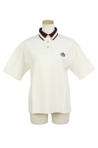 サイズ：2 CPG GOLF シーピージーゴルフ  長袖ポロシャツ バイカラー  ピンク系 [240101444742] ゴルフウェア レディース ストスト CPGゴルフ(CPG GOLF) マオカラー袖シフォン WOMEN | ゴルフ