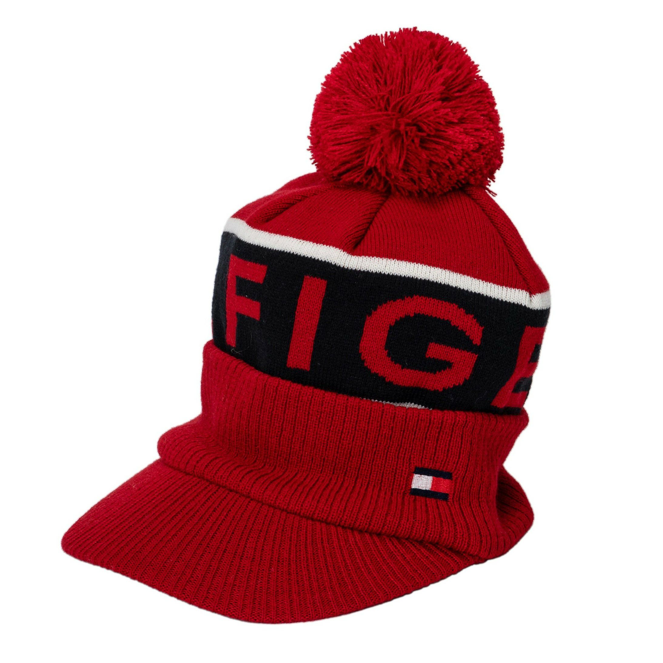 トミーヒルフィガーのニット帽