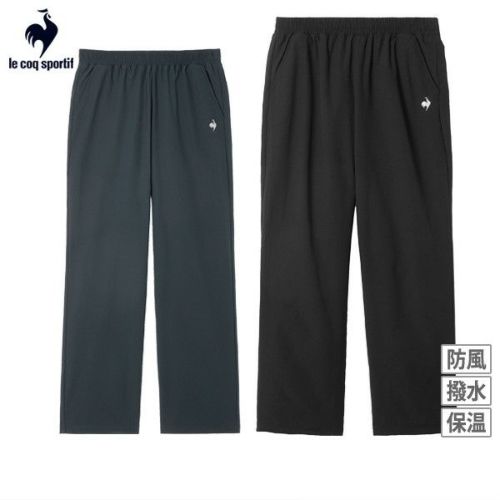 新品 le coq sportif ダイアゴナルプリントロングパンツ大きいサイズ le coq GOLF ストレッチ 高速DRY インナーメッシュ ロングパンツ