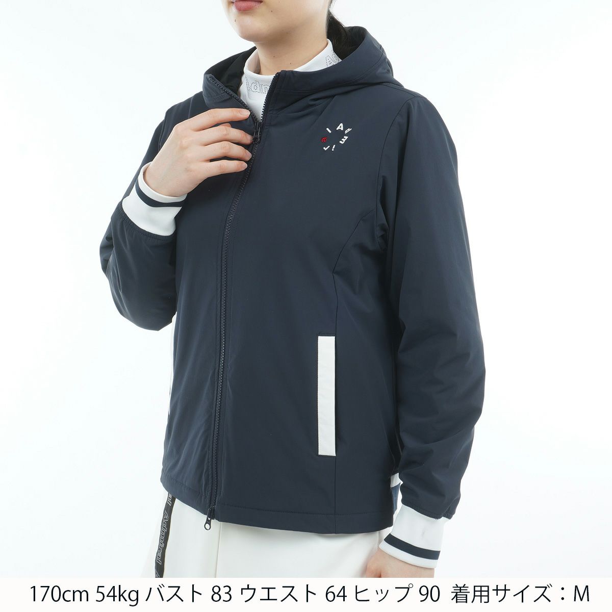 Admiral GOLF アドミラル レディースジャケット S 中綿 切替 Admiral GOLF アドミラル レディースジャケット S 中綿 切替