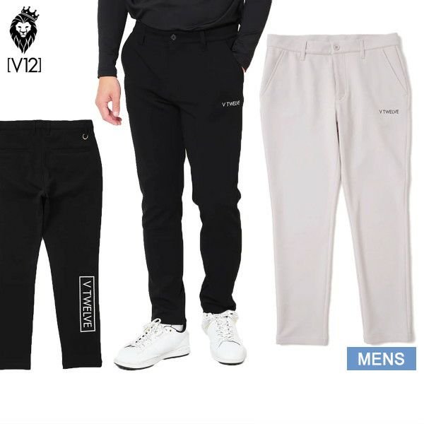 ロングパンツ メンズ V12 ゴルフ ヴィ・トゥエルブ 2025 秋冬 新作