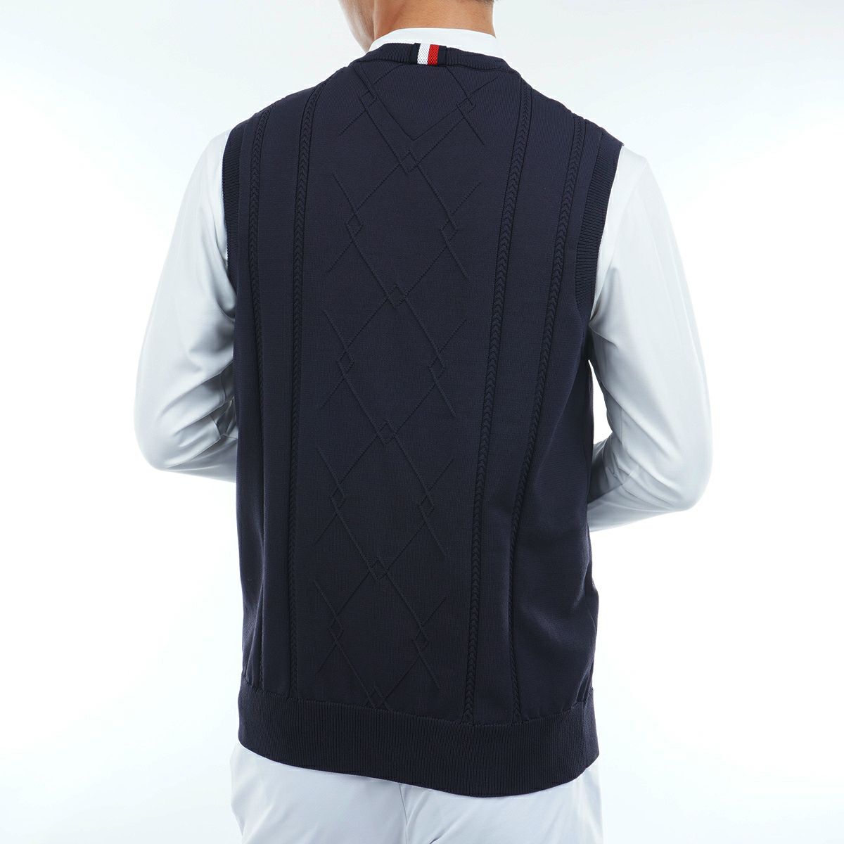 トミーヒルフィガーゴルフのニットベスト