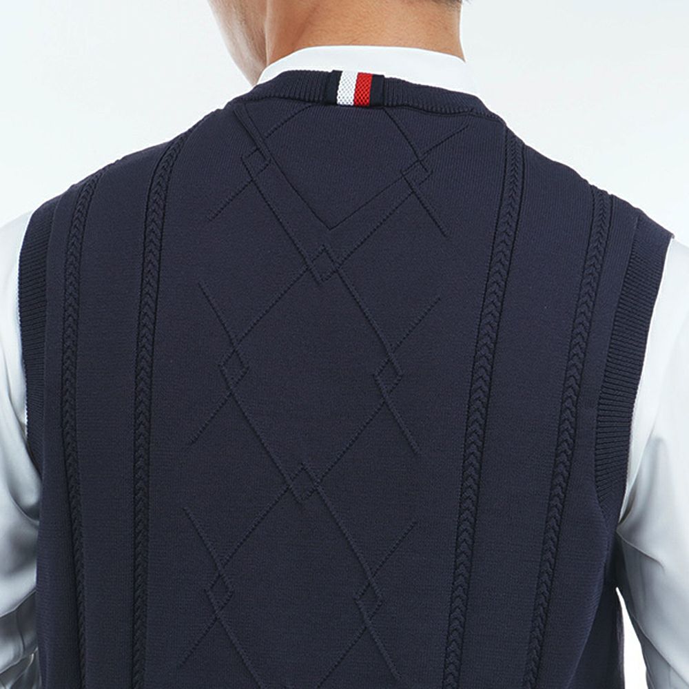 トミーヒルフィガーゴルフのニットベスト