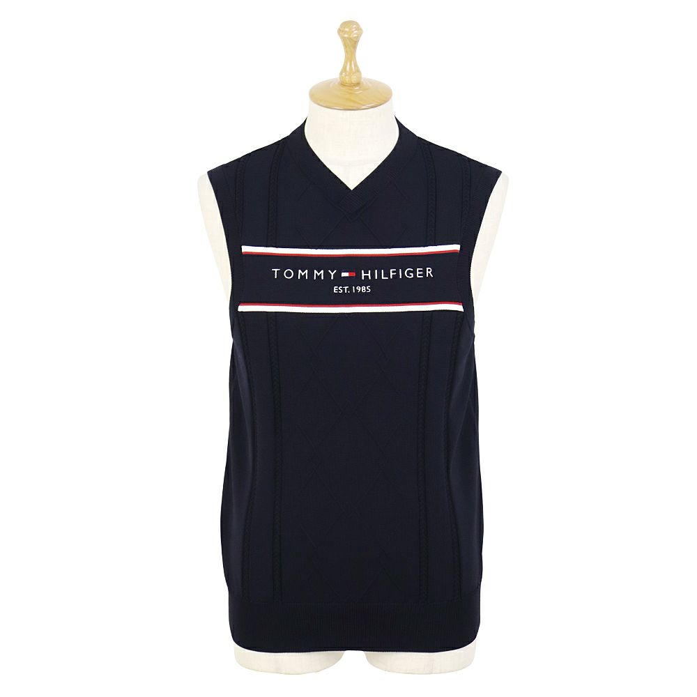 トミーヒルフィガーゴルフのニットベスト