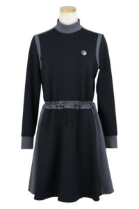 LANVIN　スポーツ　ゴルフウェア　ワンピース　ネイビー　38 タイムセール 9/11 13:00迄 10％OFF】ワンピース レディース