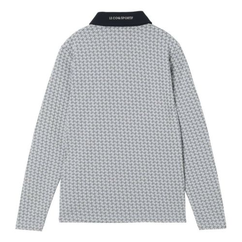 ルコックスポルティフ　レディース　Mサイズ　ポロシャツ長袖 UZL8029 ルコックスポルティフ男女兼用長袖ポロシャツ