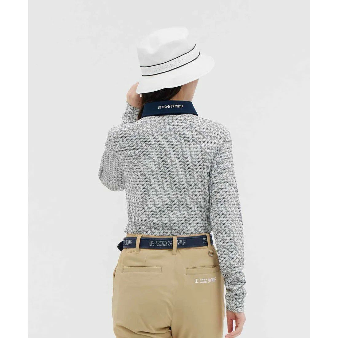 ルコックスポルティフゴルフのポロシャツ