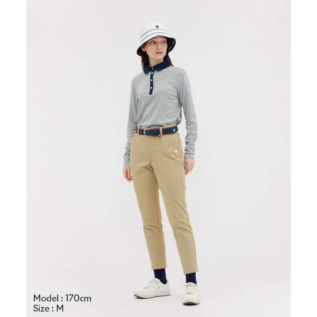 ルコックスポルティフゴルフのポロシャツ