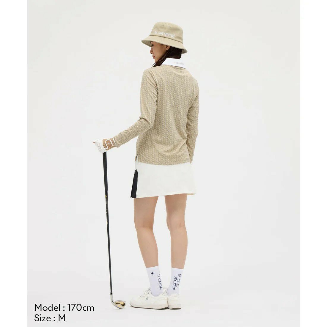 ルコックスポルティフゴルフのポロシャツ