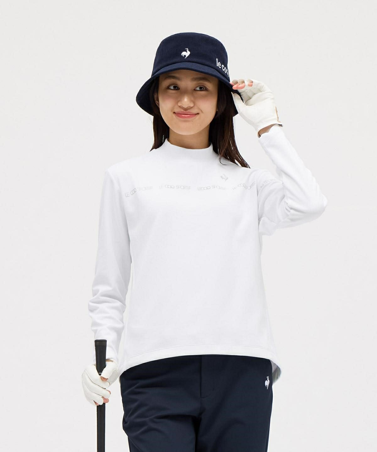 ルコックスポルティフゴルフのハイネックシャツ