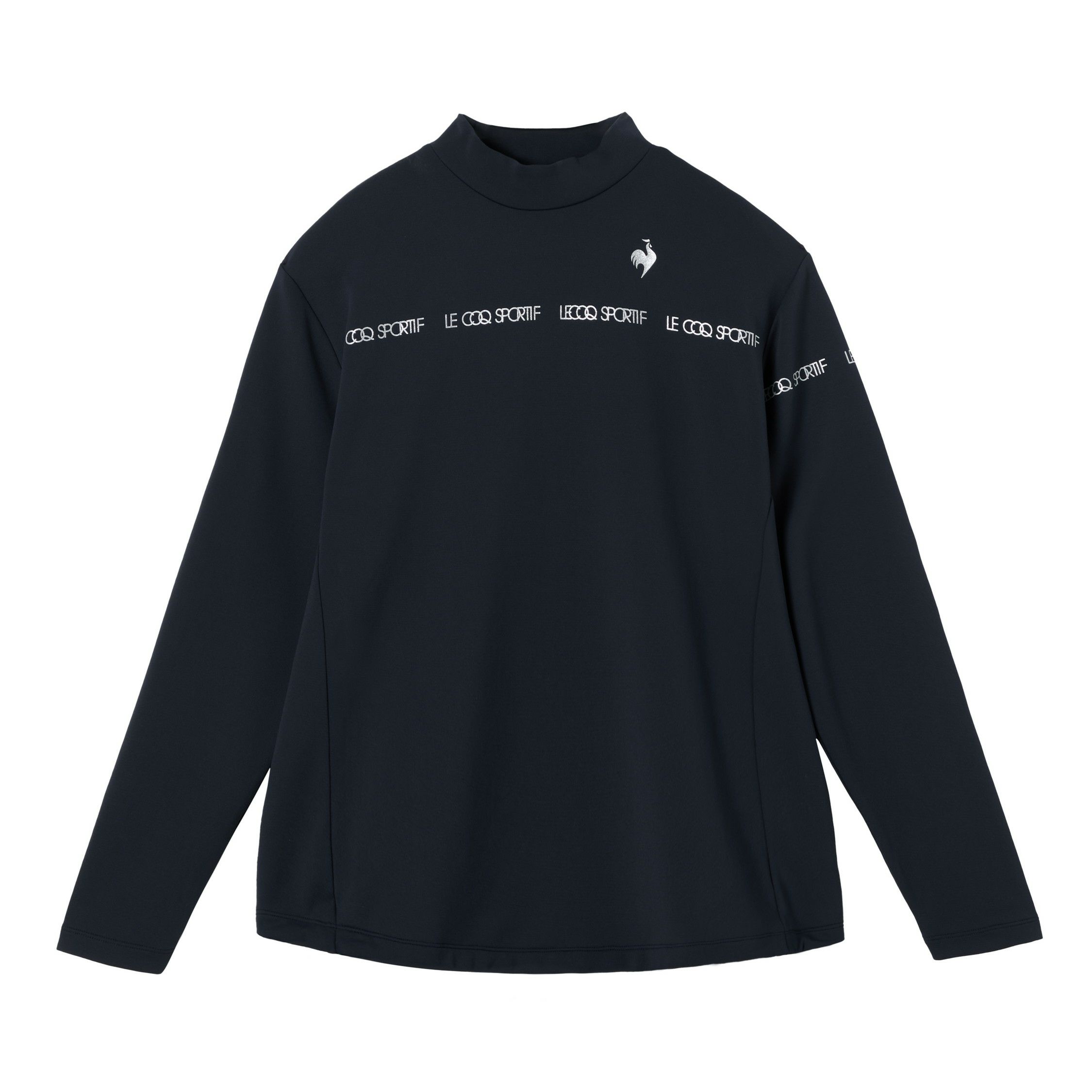 ルコックスポルティフゴルフのハイネックシャツ