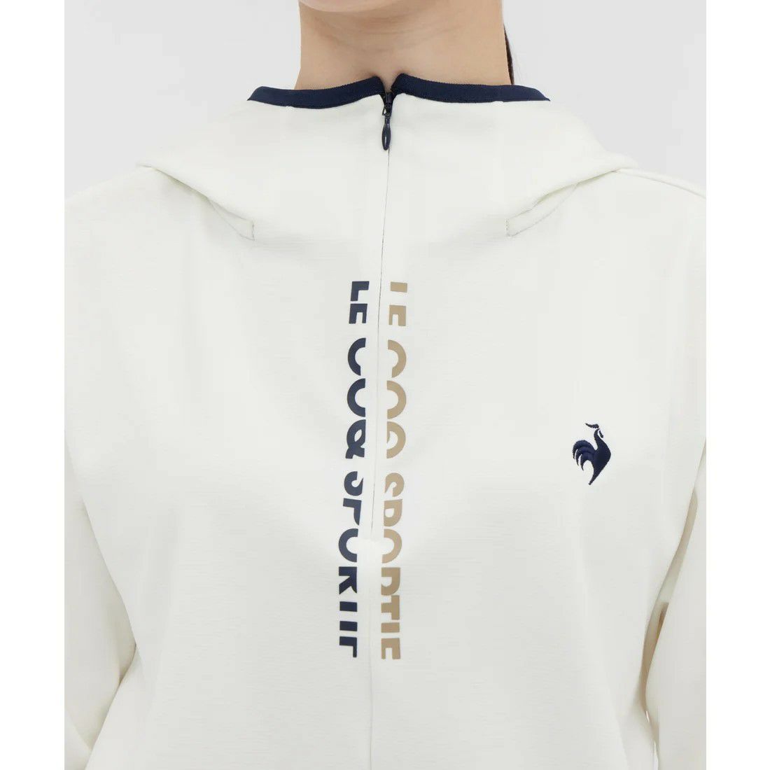 ルコックスポルティフゴルフのハイネックシャツ