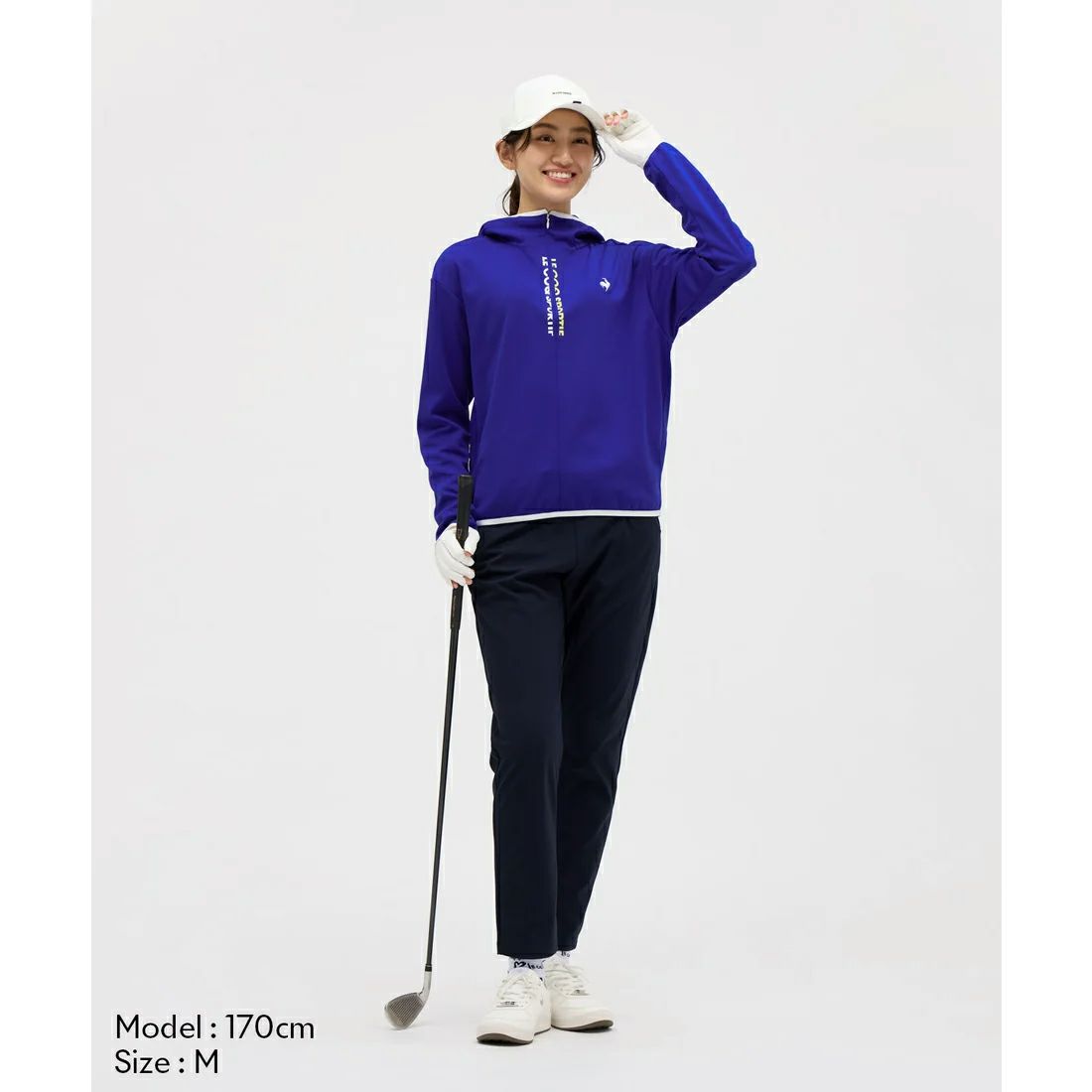ルコックスポルティフゴルフのハイネックシャツ