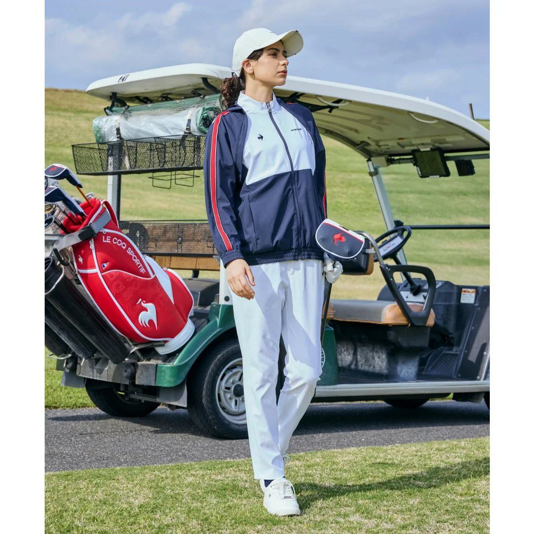 ルコックスポルティフゴルフのブルゾン