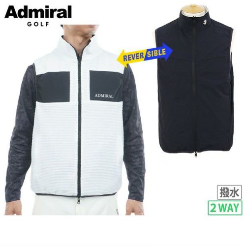 ADMIRAL GOLF/アドミラル ゴルフ ホワイトベスト【LL】新品！ ADMIRAL GOLF/アドミラル ゴルフ ホワイトベスト【LL】新品