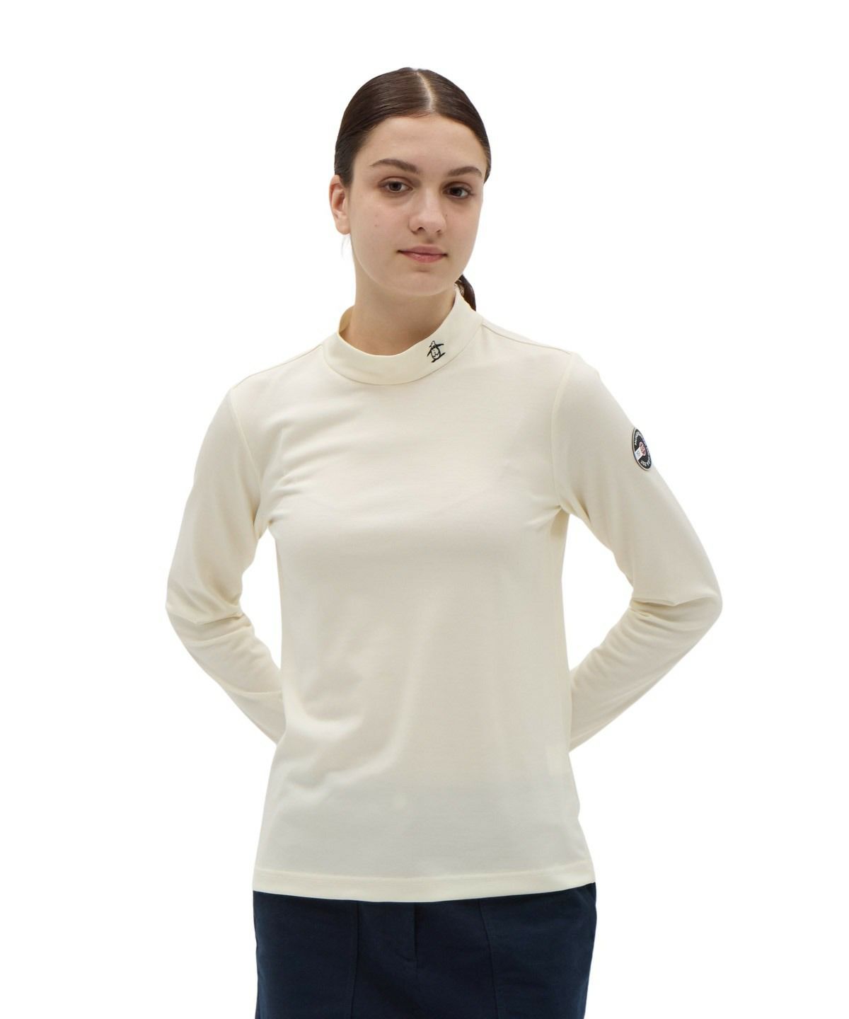 マンシングウェアのハイネックシャツ