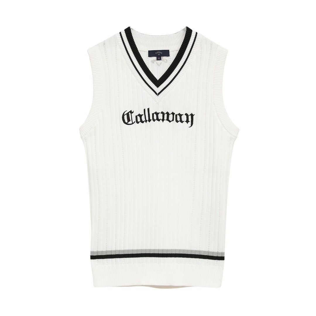 Callaway レディース ゴルフ ベスト ホワイト Callaway（キャロウェイ） キャロウェイ（CALLAWAY）（レディース