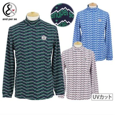 ハイネックシャツ メンズ アダバット adabat ゴルフウェア