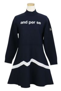 coco 中古 アンパスィ and per se レディース ワンピース S 黄 グレー 半袖ポロワンピース チェック ワンピース レディース アンパスィ and per se 2025 秋冬 新作